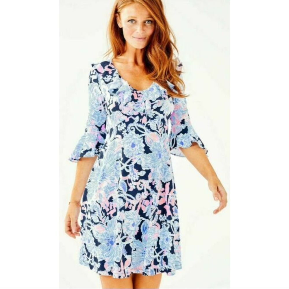 NWT Lilly Pulitzer Stirling Dress “Amore Please” S